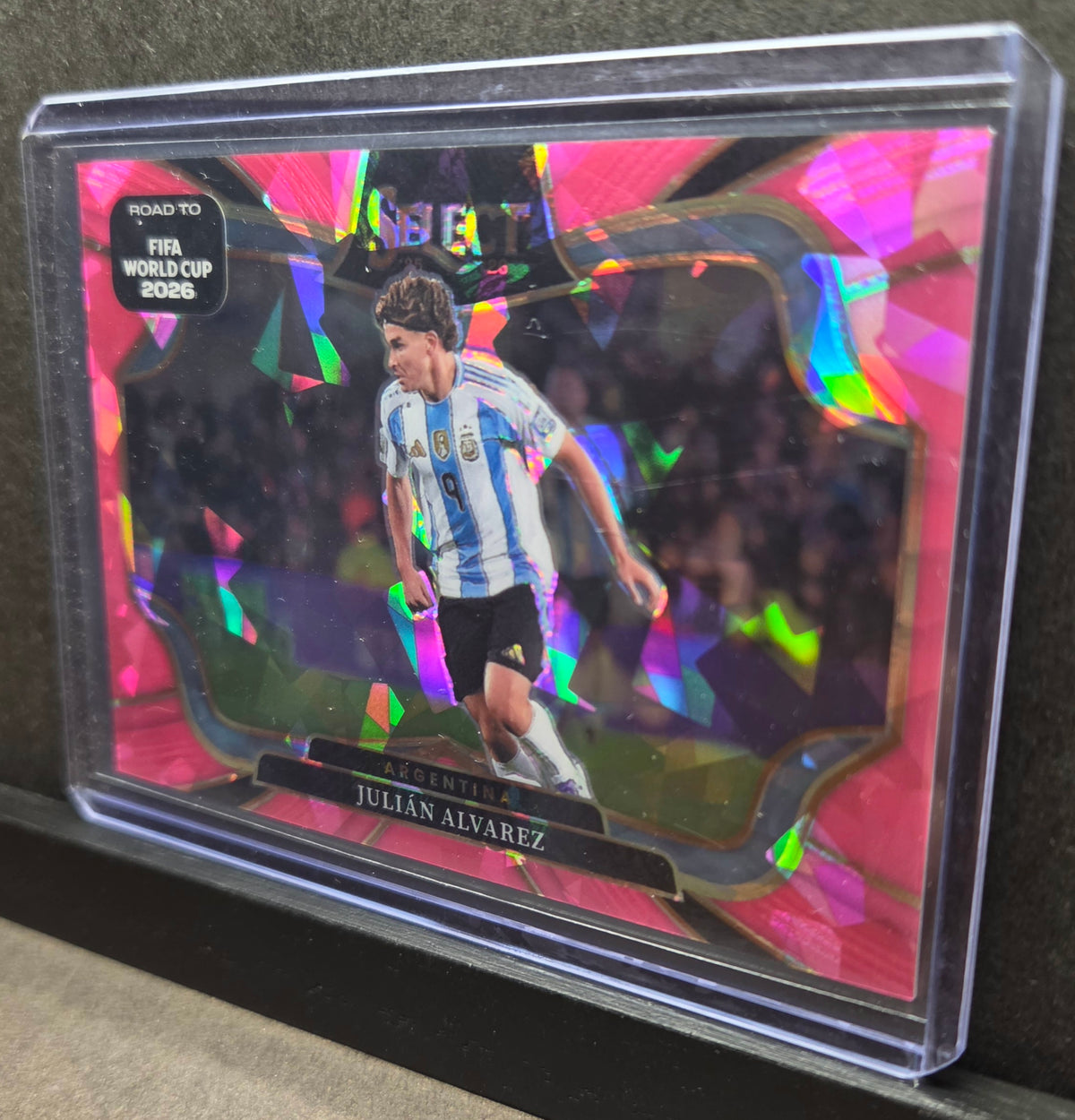 Argentina FIFA 15-Card Premium Lot – Messi, Romero /315, Alvarez, Paz Prizm