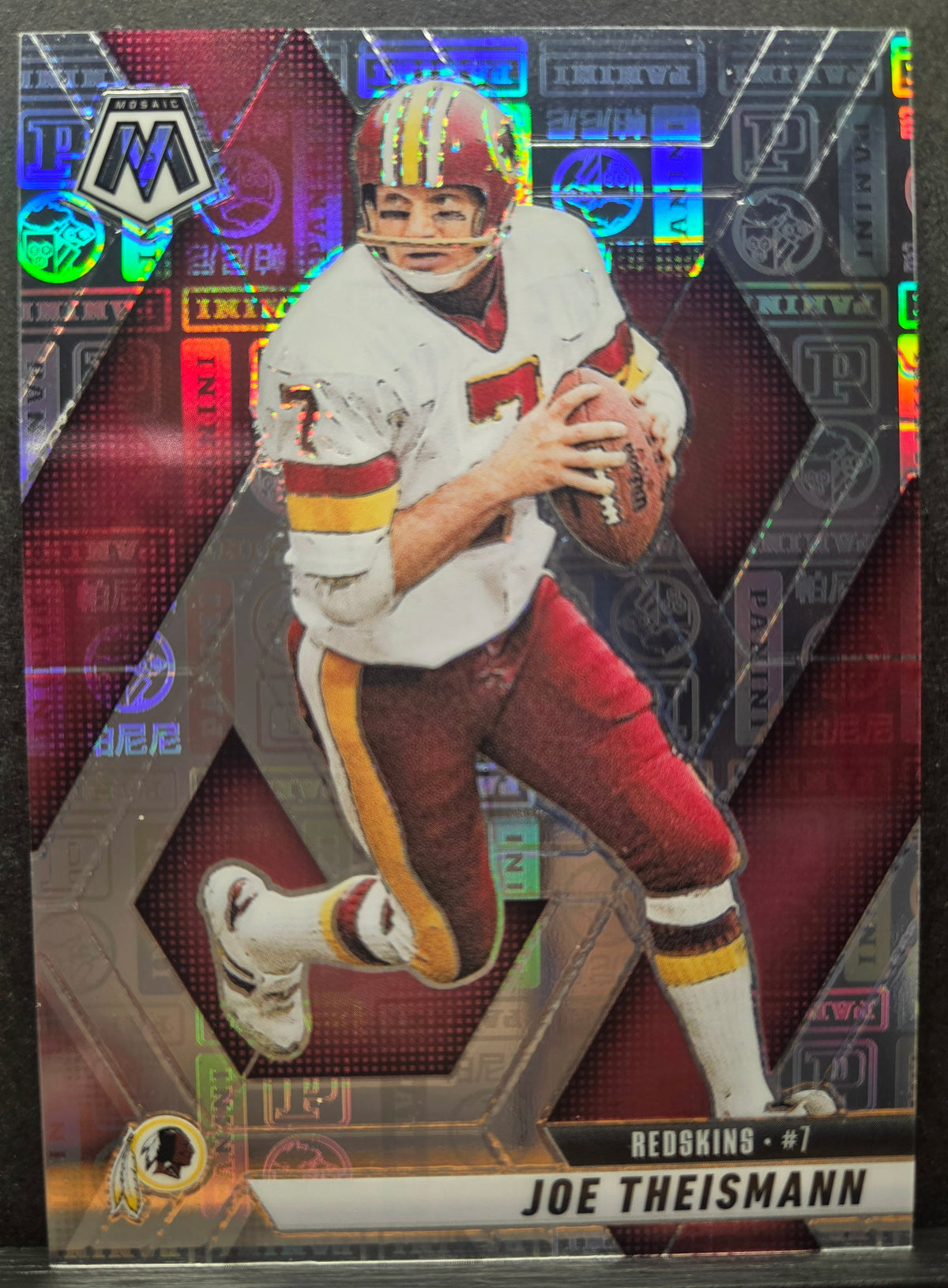 2025 Panini Mosaic Joe Theismann Silver Knight 066/149 #105