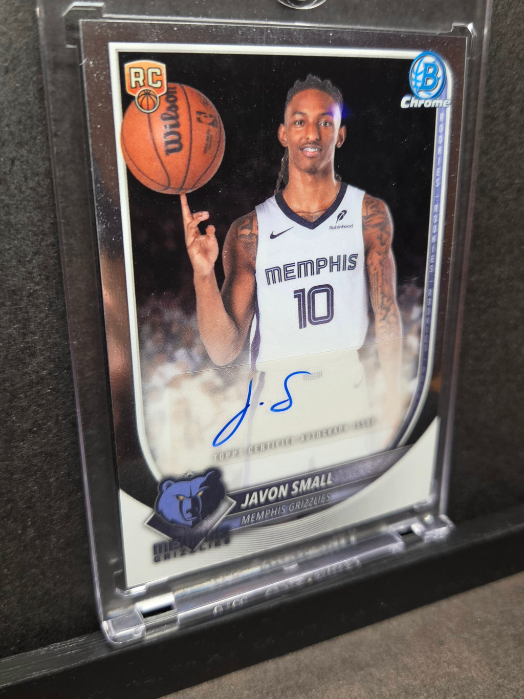 2025-26 Bowman Chrome Javon Small Rookie Auto #BCA-JS