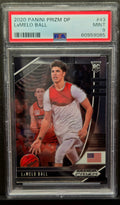 2020 Panini Prizm Draft Picks LaMelo Ball Rookie #43 PSA 9 Mint