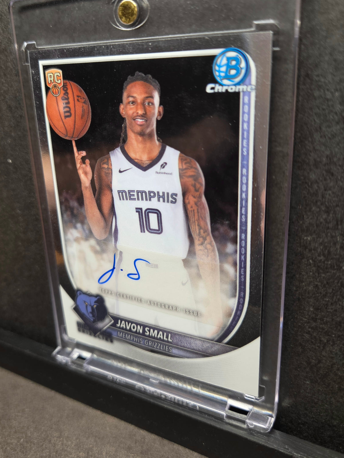 2025-26 Bowman Chrome Javon Small Rookie Auto #BCA-JS