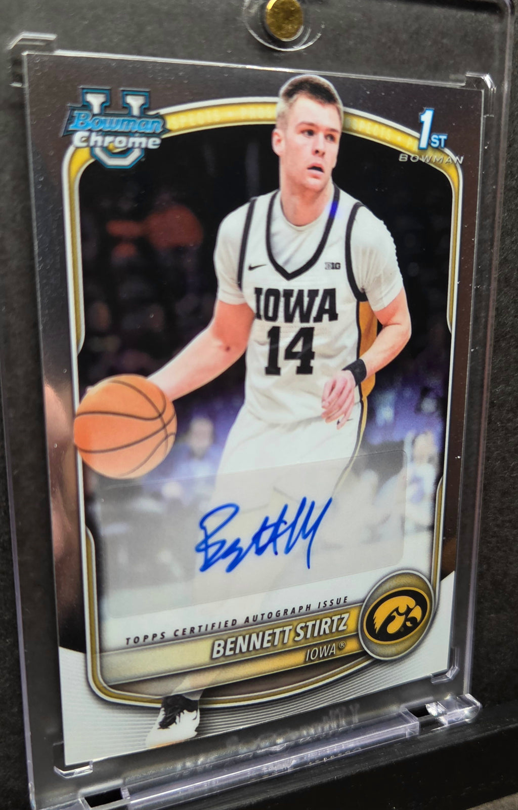 2025-26 Bowman Chrome Bennett Stirtz 1st Bowman Auto #CPA-BI