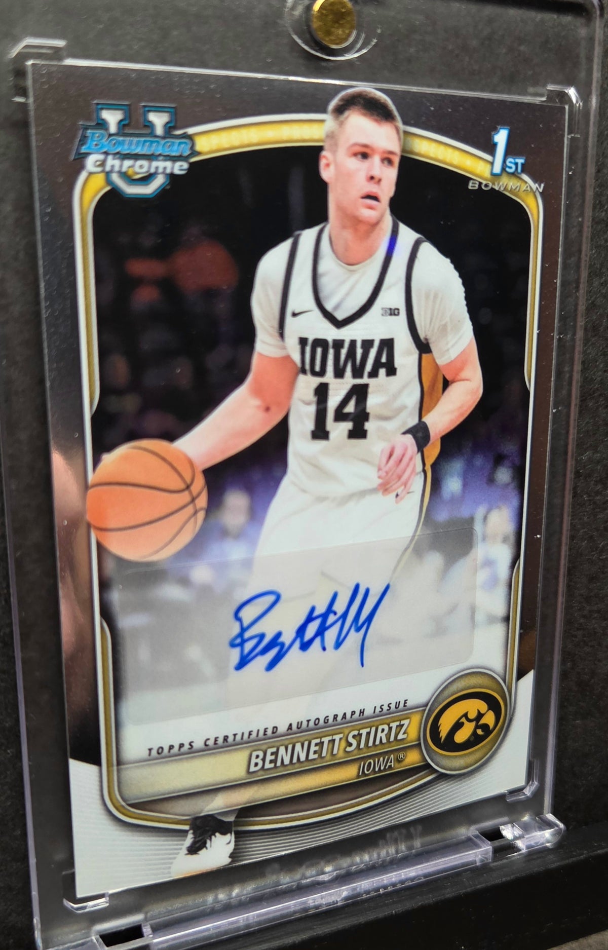 2025-26 Bowman Chrome Bennett Stirtz 1st Bowman Auto #CPA-BI