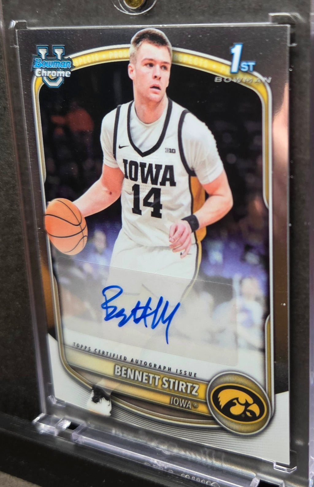 2025-26 Bowman Chrome Bennett Stirtz 1st Bowman Auto #CPA-BI