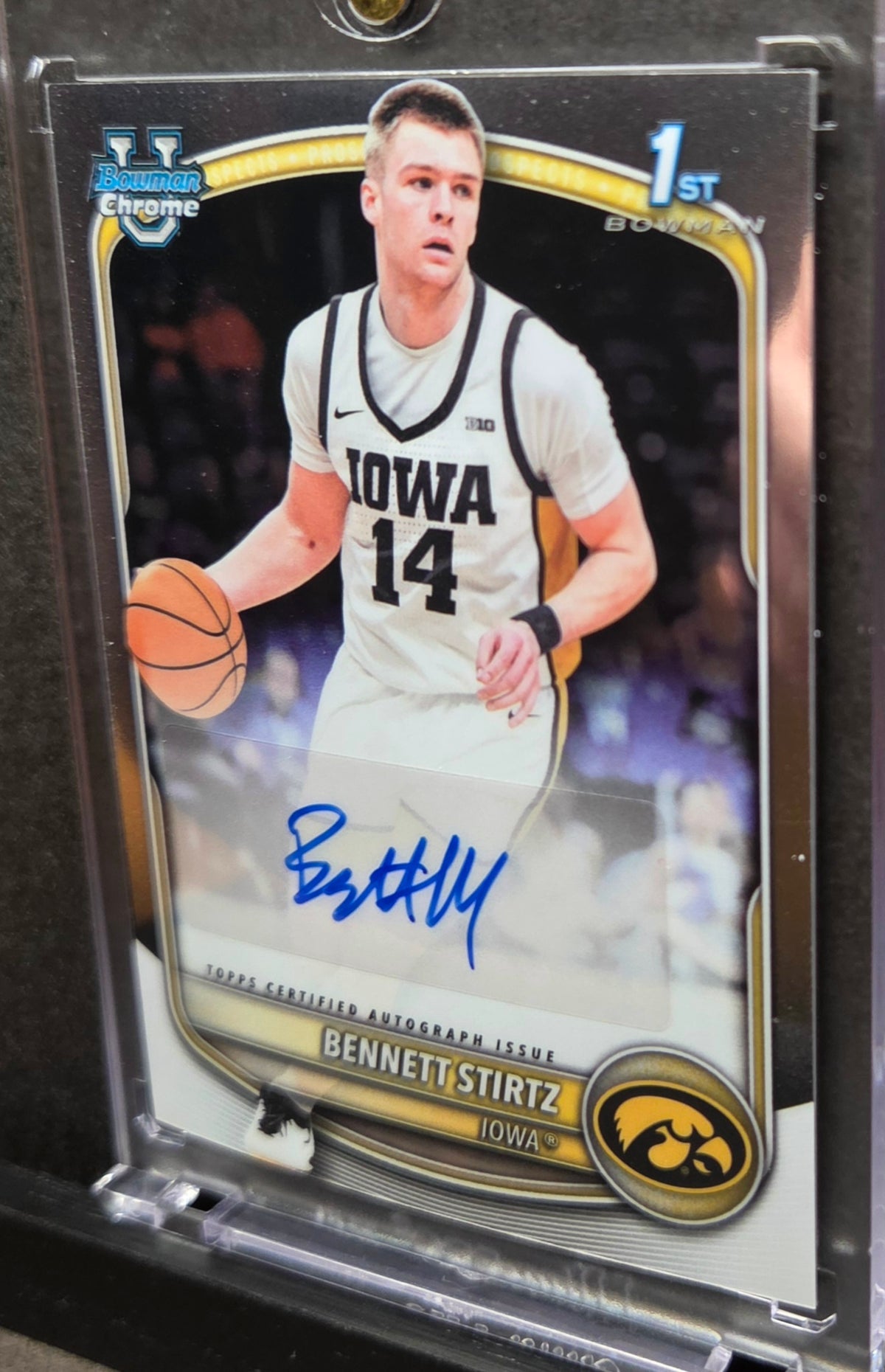 2025-26 Bowman Chrome Bennett Stirtz 1st Bowman Auto #CPA-BI